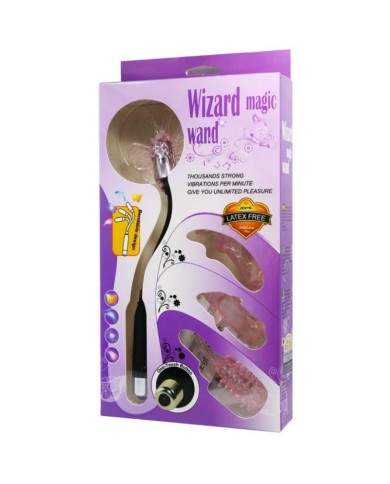 BAILE WIZARD MAGIC WAND ESTIMULADOR CON VIBRACION BAILE WIZARD MAGIC WAND ESTIMULADOR CON VIBRACION