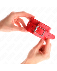 KINK MUNEQUERAS FINAS ROJO AJUSTABLE 21 33 CM