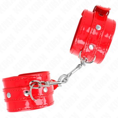 KINK MUNEQUERAS CON TACHUELAS ROJO AJUSTABLE 23 33 CM