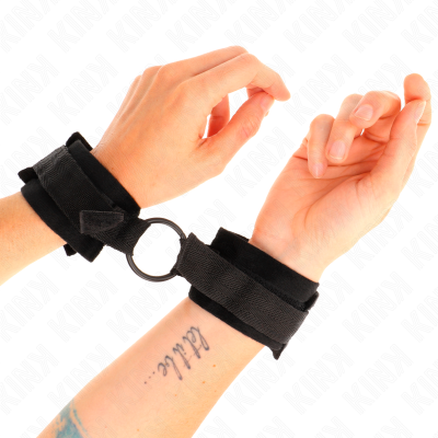 KINK MUNEQUERAS 25 CM PARA PRINCIPIANTES CON ANILLA 4 CM NEGRO AJUSTABLE 15 25 CM