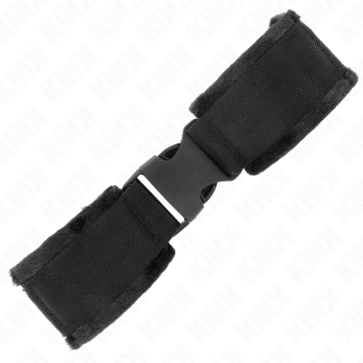 KINK MUNEQUERAS NYLON NEGRO MODELO 1 AJUSTABLE 25 35 CM X 6 CM