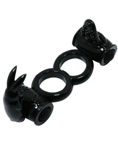 BAILE SWEET RING ANILLO DOBLE CON RABBIT DOBLE BAILE SWEET RING ANILLO DOBLE CON RABBIT DOBLE