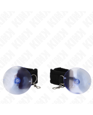KINK MUNEQUERAS CON VENTOSA NEGRO AJUSTABLE 29 40 CM X 5 CM
