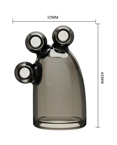 BAILE FUNDA VIBRADORA VIBRATING CRYSTAL CAP II BAILE FUNDA VIBRADORA VIBRATING CRYSTAL CAP II