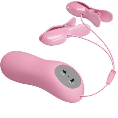BAILE ROMANTIC WAVE PINZAS CON VIBRACION Y ELECTROSHOCK
