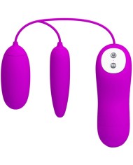 PRETTY LOVE - IRMA HUEVO VIBRADOR DOBLED-219486 PRETTY LOVE - IRMA HUEVO VIBRADOR DOBLED-219486