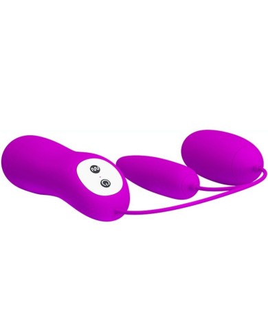 PRETTY LOVE IRMA HUEVO VIBRADOR DOBLE PRETTY LOVE IRMA HUEVO VIBRADOR DOBLE