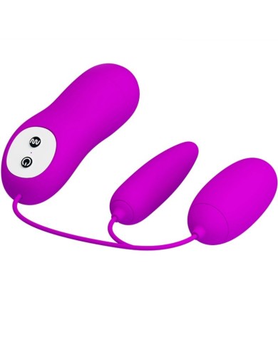 PRETTY LOVE IRMA HUEVO VIBRADOR DOBLE PRETTY LOVE IRMA HUEVO VIBRADOR DOBLE
