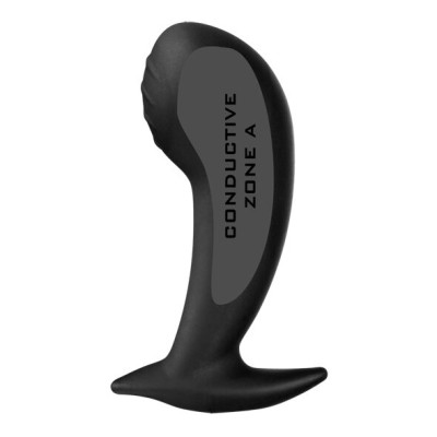 ELECTRASTIM ESTIMULADOR ANAL VAGINAL NONA SILICONE NEGRO G SPOT