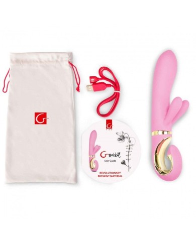 G VIBE G RABBIT VIBRADOR CONEJITO RAMPANTE ROSA G VIBE G RABBIT VIBRADOR CONEJITO RAMPANTE ROSA