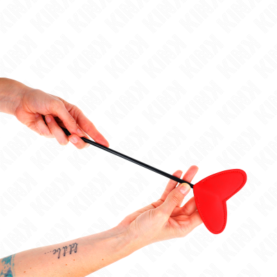 KINK PALA FORMA DE CORAZON ROJO 33 X 10 CM