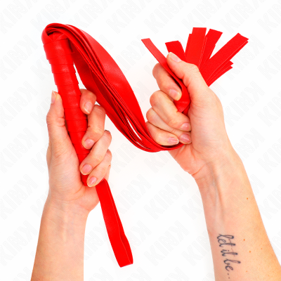 KINK LATIGO DE COLA ANCHA ROJO 485 CM