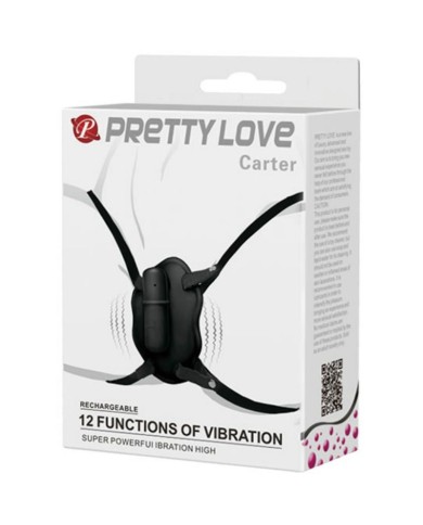PRETTY LOVE STRAP ON CON BALA VIBRADORA CARTER PRETTY LOVE STRAP ON CON BALA VIBRADORA CARTER