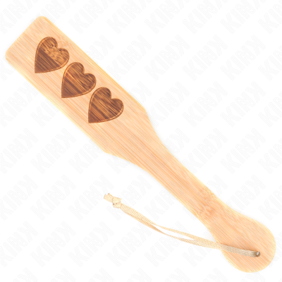 KINK PALA DE BAMBU DISENO CORAZON 32 X 55 CM