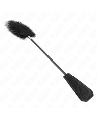 KINK PLUMAS DE AVESTRUZ PARA COSQUILLAS CON PALETA DE ENCAJE 56 CM