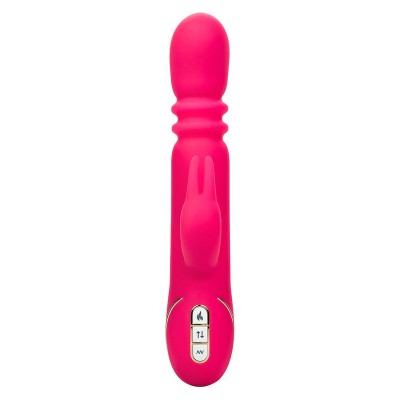 CALEXOTICS JACK FANTASY TRIPLE VIBRADOR CALENTABLE RABBIT ROSA