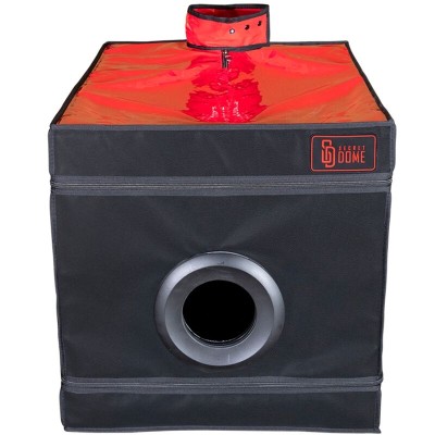 SECRET DOME KINK CLUB LA NICHE CABINA NEGRO ROJO