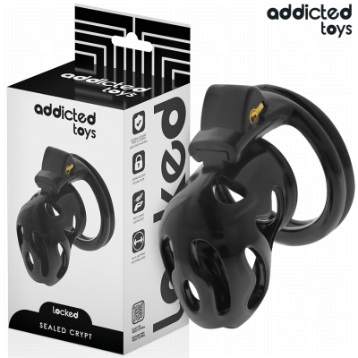 ADDICTED TOYS LOCKED SEALED CRYPT JAULA PARA PENE 8 CM