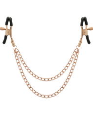 COQUETTE CHIC DESIRE FANTASY PINZAS METALICAS PEZONES CON CADENA