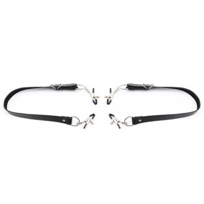 OHMAMA FETISH PINZAS CLITORIS CON CORREAS PIERNAS