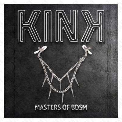 KINK PINZAS PARA PEZONES CON CADENA DE PUAS 30 CM