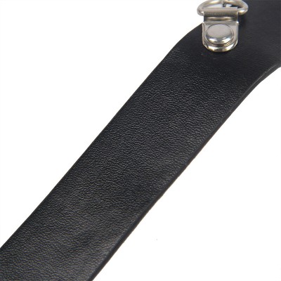 SUBBLIME 953720 PINZAS PARA EL PECHO CON CORREA DE CUERO BONDAGE NEGRO TALLA UNICA