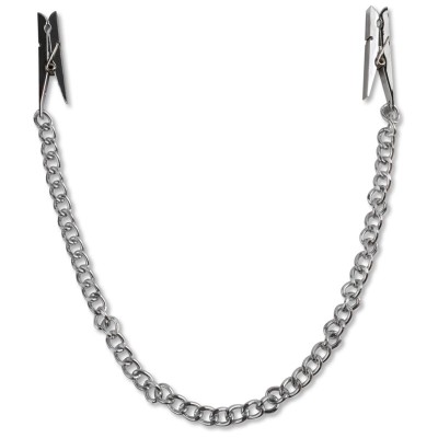 FETISH FANTASY SERIES SERIES CADENA PARA PEZONES PLATA
