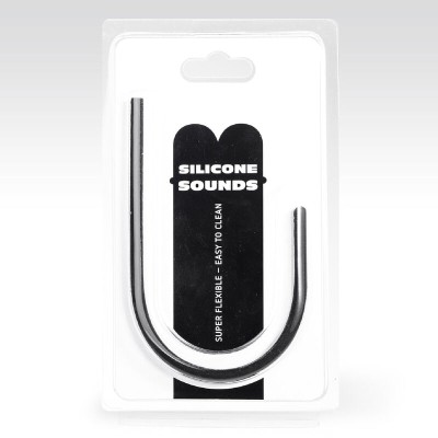 ALL BLACK 10 MM SONDA URETRAL SILICONA