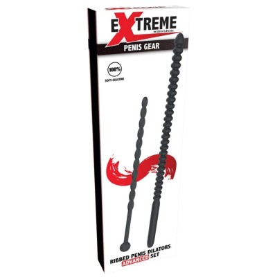 HIDDEN DESIRE EXTREME ADVANCED DILATADORES DE URETRA CON ESTRIAS 2 UDS