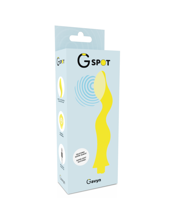 G SPOT GAVYN VIBRADOR PUNTO G AMARILLO