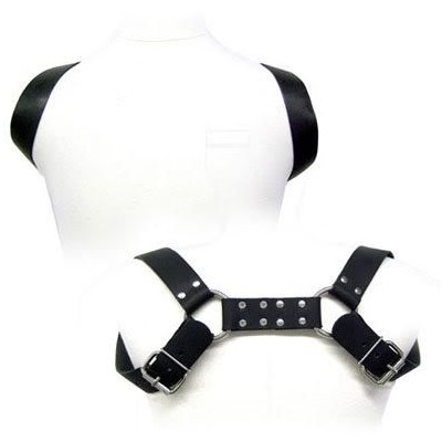 LEATHER BODY HOLSTER HARNESS