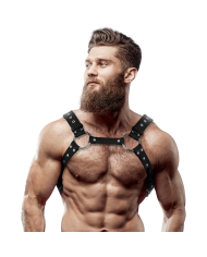 FETISH SUBMISSIVE ATTITUDE ARNES ECOPIEL PECHO CON TACHUELAS HOMBRE