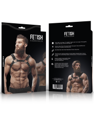 FETISH SUBMISSIVE ATTITUDE ARNES ECOPIEL PECHO CON TACHUELAS HOMBRE
