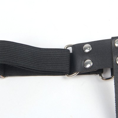 SUBBLIME 953744 LIGA PUNK DE CUERO AJUSTABLE NEGRO TALLA UNICA