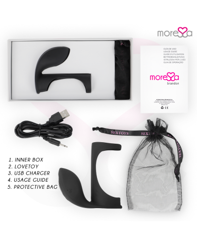 MORESSA BRANDON POTENTE ANILLO VIBRADOR CON FUNDA DE ENGROSAMIENTO MASCULINO MORESSA BRANDON POTENTE ANILLO VIBRADOR CON FUNDA DE ENGROSAMIENTO MASCULINO