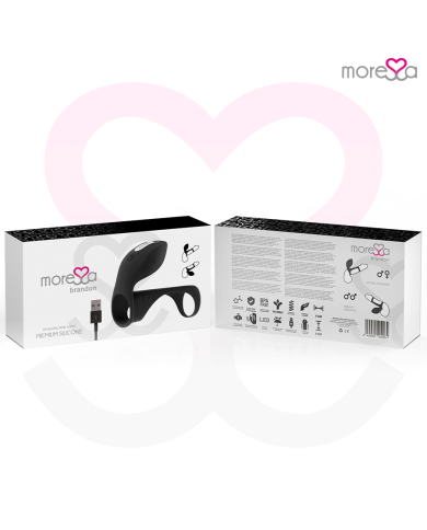 MORESSA BRANDON POTENTE ANILLO VIBRADOR CON FUNDA DE ENGROSAMIENTO MASCULINO MORESSA BRANDON POTENTE ANILLO VIBRADOR CON FUNDA DE ENGROSAMIENTO MASCULINO