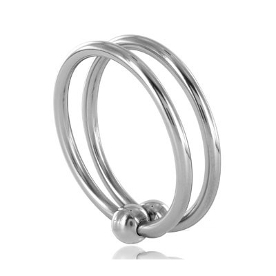 METAL HARD DOUBLE GLANS RING 32MM