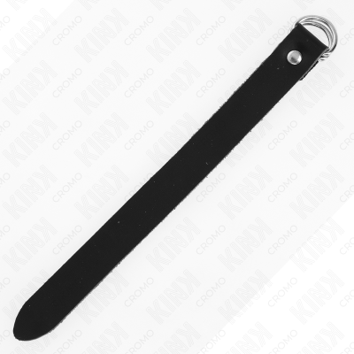 KINK ANILLO PENE CUERO CON CIERRE A PRESION 22 X 2 CM