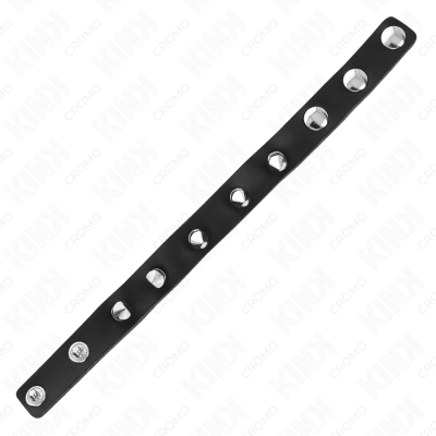 KINK ANILLO PENE CUERO CON PUAS 215 X 16 CM