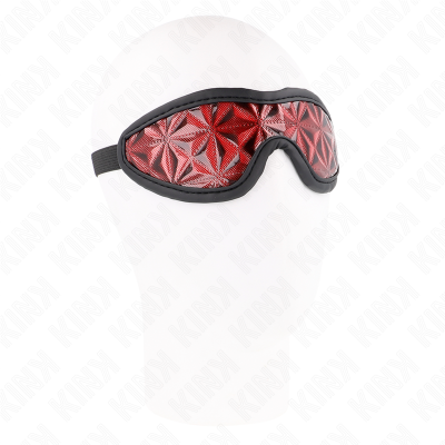 KINK VENDA CON PATRON DE DIAMANTES ROJO 205 x 6 CM