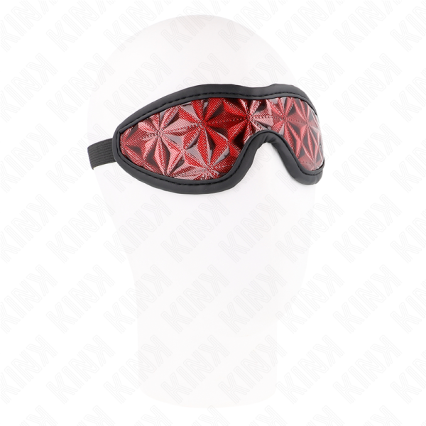KINK VENDA CON PATRON DE DIAMANTES ROJO 205 x 6 CM