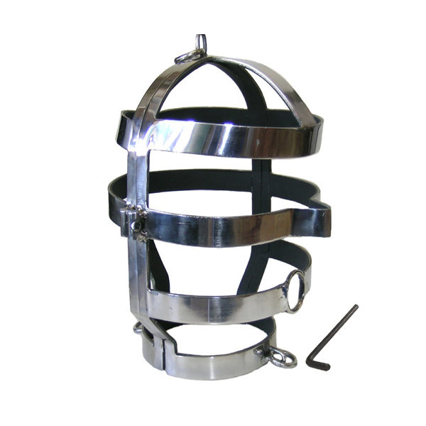 METAL HARD MASCARA CON COLLAR ACERO