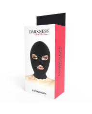 DARKNESS BDSM MASCARA SUMISION BOCA Y OJOS NEGRO