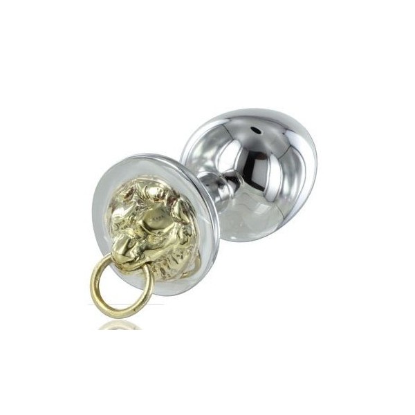 METAL HARD PLUG ANAL ACERO TIGRE