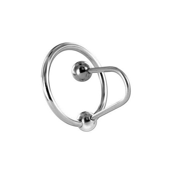METAL HARD ANILLA GLANDE CON PLUG