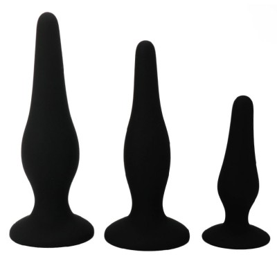 PRETTY LOVE KIT INICIACION ANAL PLUGS SILICONA