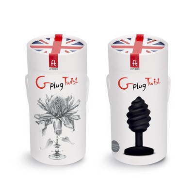 G VIBE GPLUG TWIST CON VIBRACION NEGRO