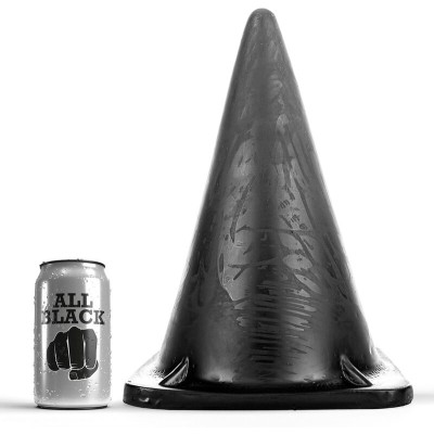 ALL BLACK PLUG TRIANGULAR 30 CM