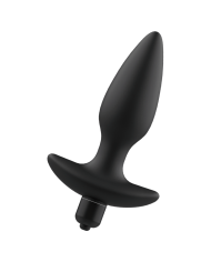 ADDICTED TOYS MASAJEADOR PLUG ANAL CON VIBRACION NEGRO