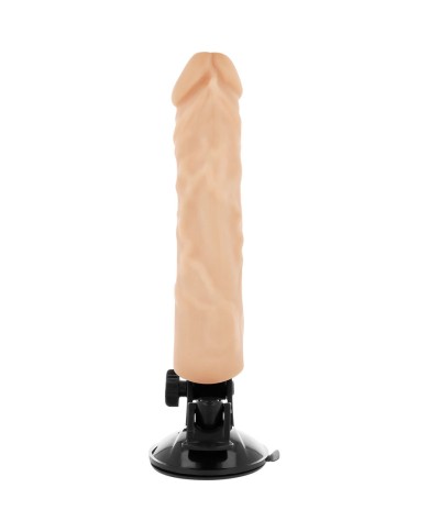 BASECOCK VIBRADOR REALISTICO CONTROL REMOTO NATURAL 21 CM O 4 CM